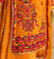 Sunara Amber – Embroidered Lawn Suit with Chiffon Dupatta