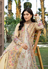 Elaf Premium Print Chikankari Lawn Unstitched 3PC Suit – ERC-5B Khushee