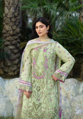 Elaf Premium Print Chikankari Lawn Unstitched 3PC Suit – ERC-2A Hina