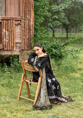 Elaf Premium Print Chikankari Lawn Unstitched 3PC Suit – ERC-4A Koyal