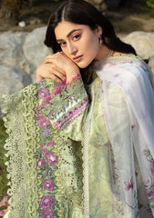 Elaf Premium Print Chikankari Lawn Unstitched 3PC Suit – ERC-2A Hina