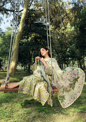 Elaf Premium Print Chikankari Lawn Unstitched 3PC Suit – ERC-6A Eyra