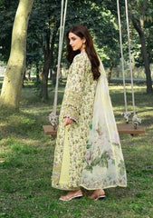 Elaf Premium Print Chikankari Lawn Unstitched 3PC Suit – ERC-2A Hina
