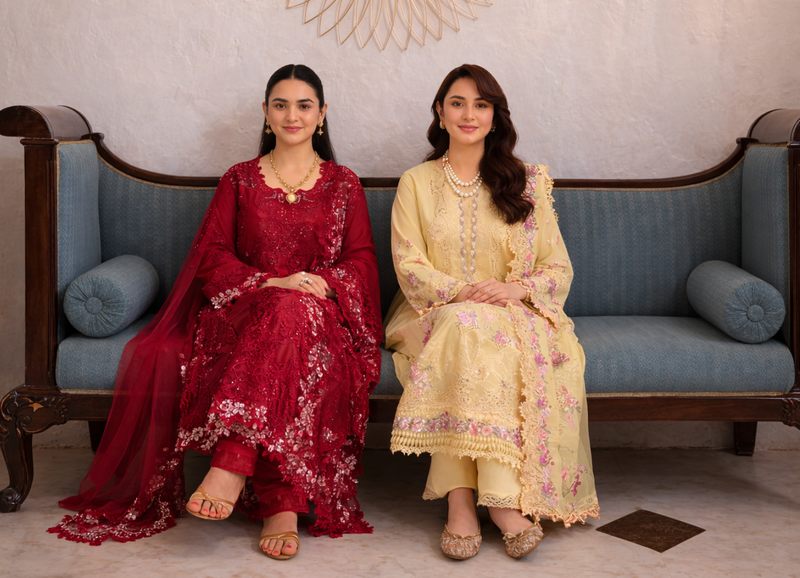 Elaf Luxury Lawn 2026 – Premium Summer Collection at My Taraz