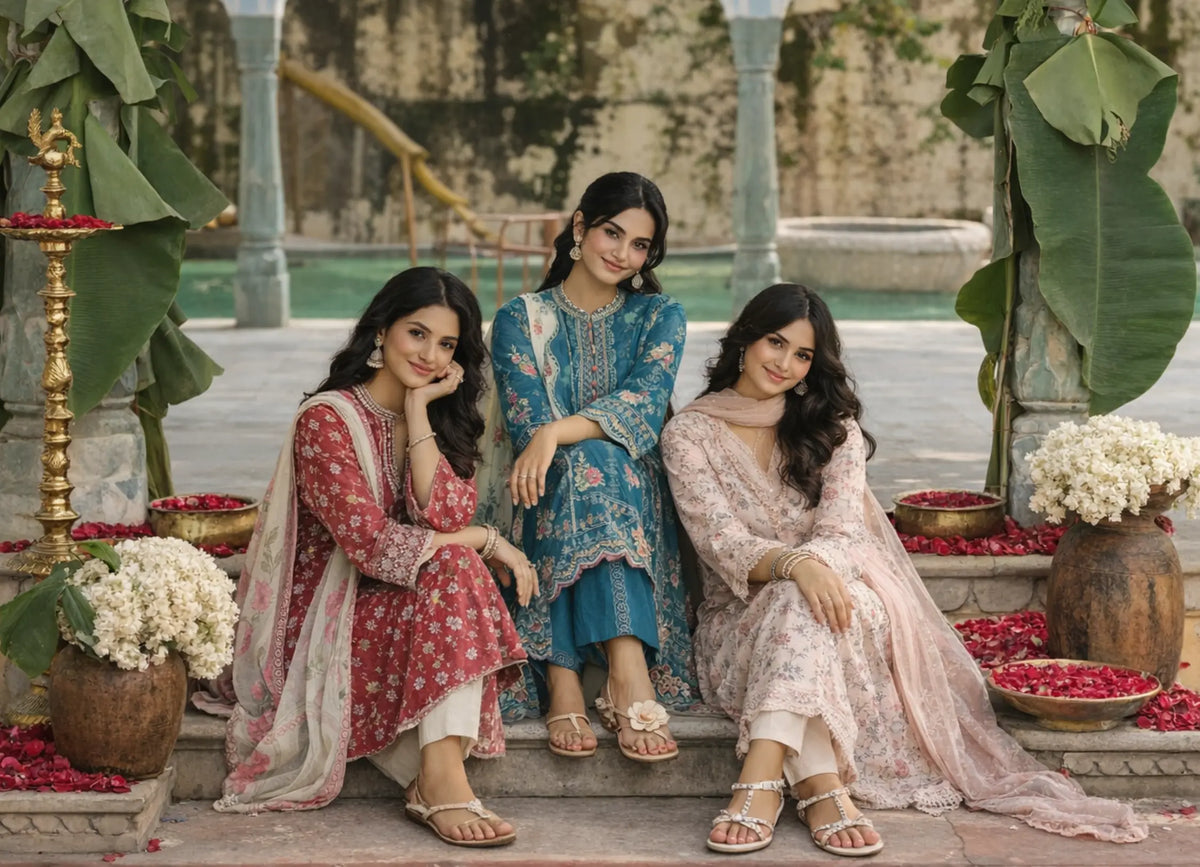 QPrints Collection – Stylish Printed Lawn Suits at My Taraz