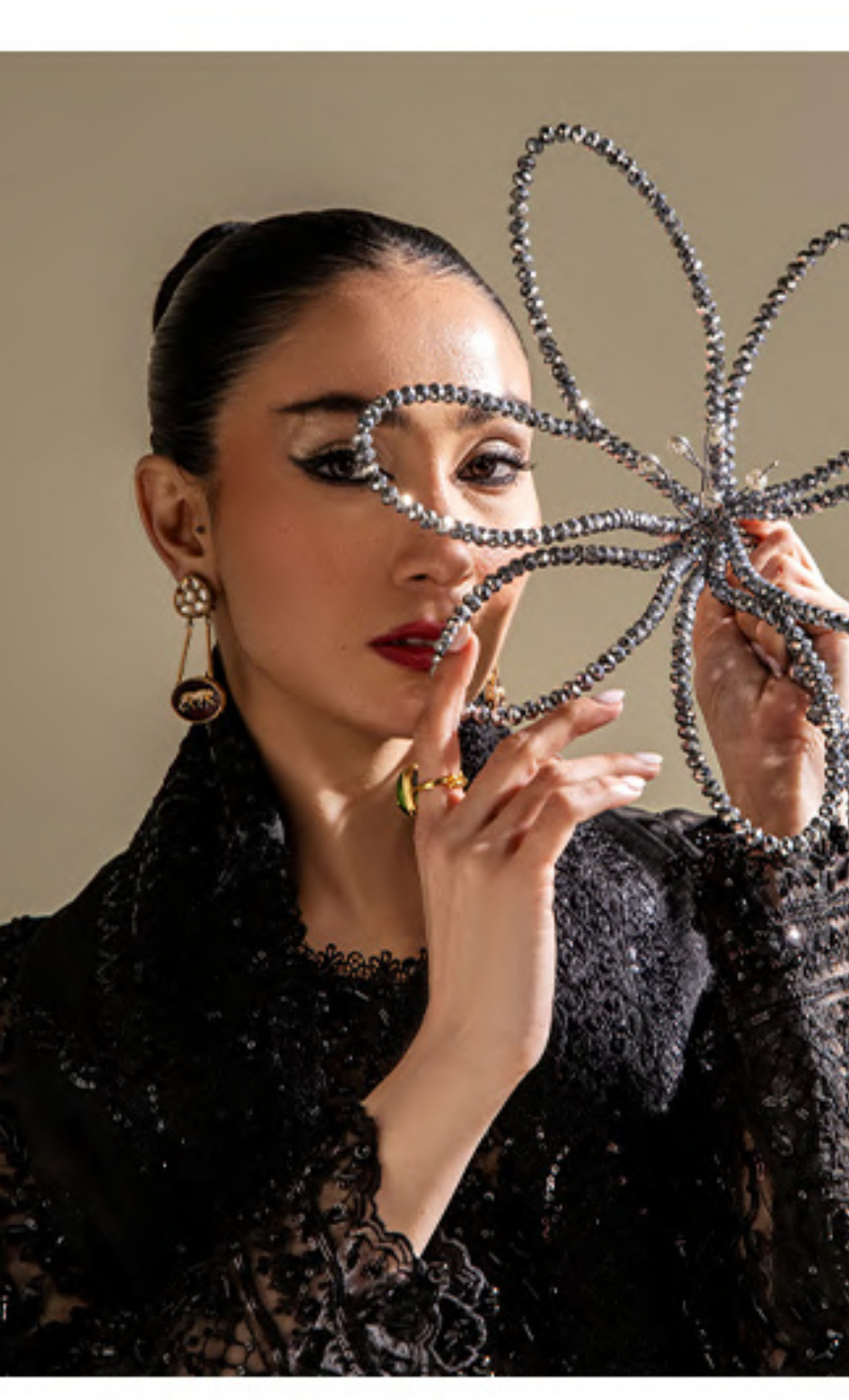 Elegant Black Embroidered Designer Suit with Luxury Handcrafted Detailing