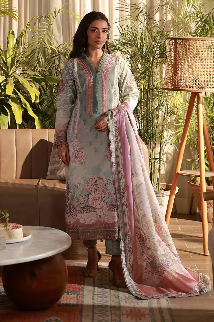 Gulaal Lawn 2026 Vol-1 – Elys (D-3) | Unstitched 3PC
