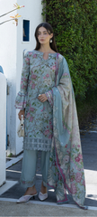 EPN-08A Eirini Bloom – Luxury Embroidered Lawn Suit