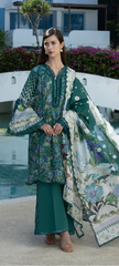 EPN-09A Peacock – Luxury Embroidered Lawn Suit