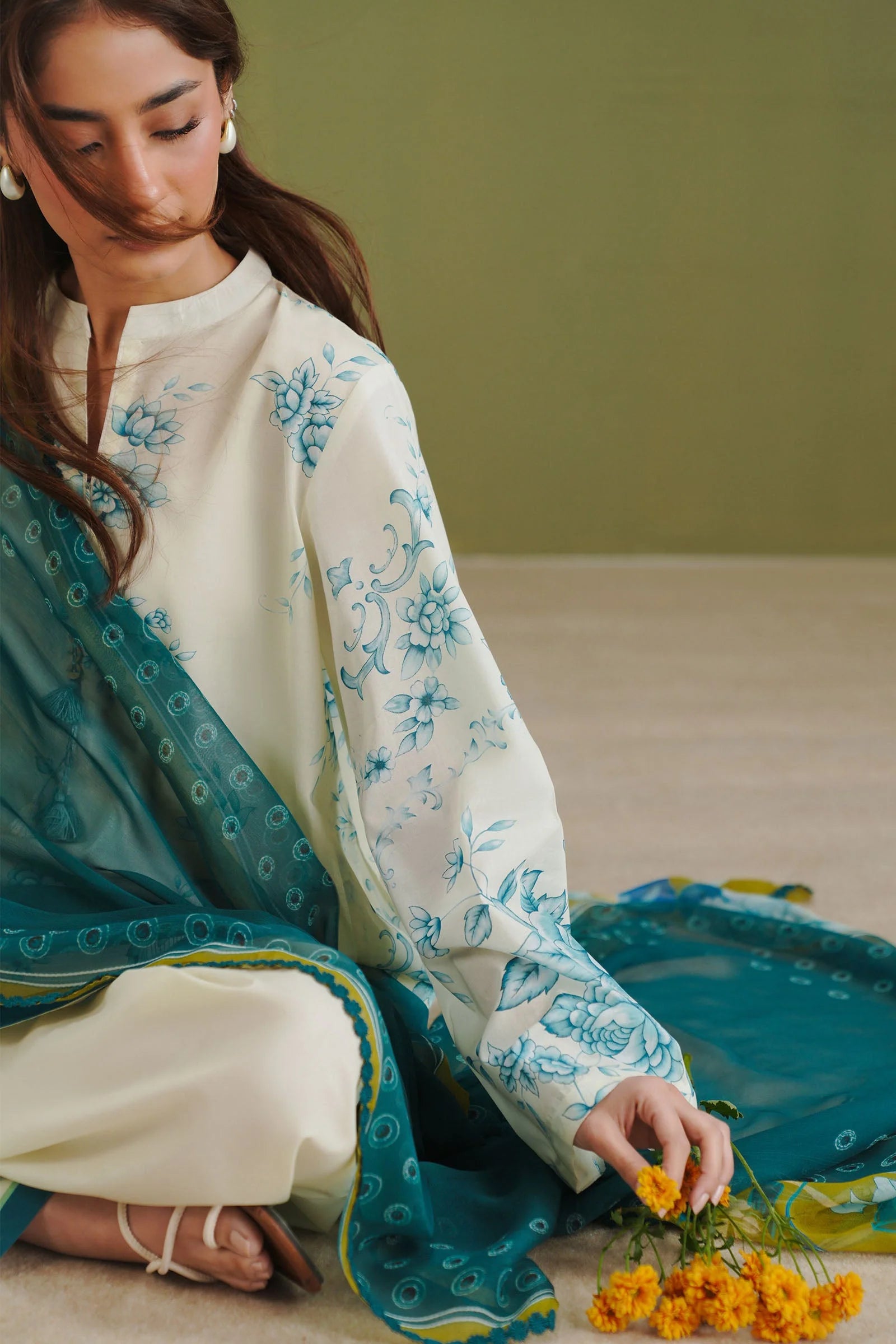 Coco Lawn Prints Drop I – Riya-2A