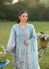 Elaf Premium Embroidered Luxury Lawn 3Pc Suit ELY-07 MORNING DRIZZLE