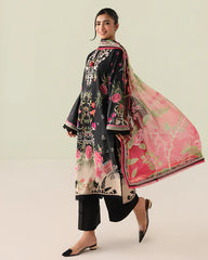 Rosette Unstitched Lawn – Radiant Noon RUNSS25061A