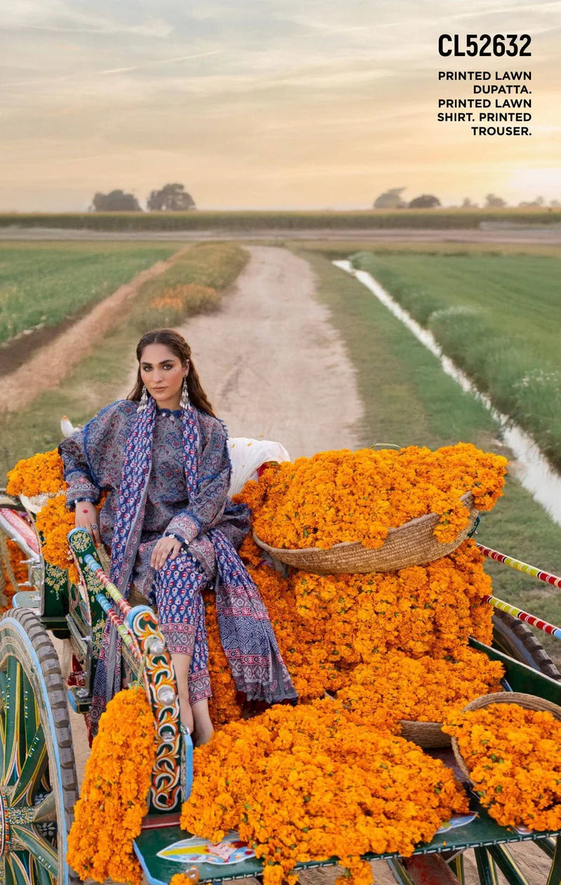 Gul Ahmed Ajrak Collection 25/CL52632