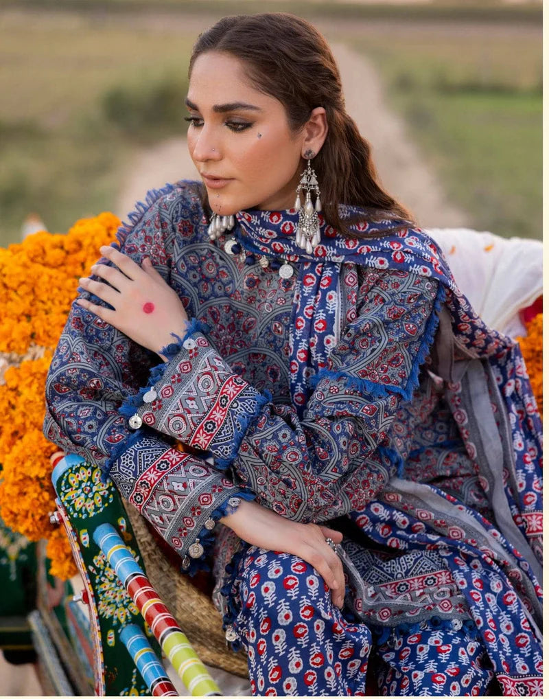 Gul Ahmed Ajrak Collection 25/SP52073