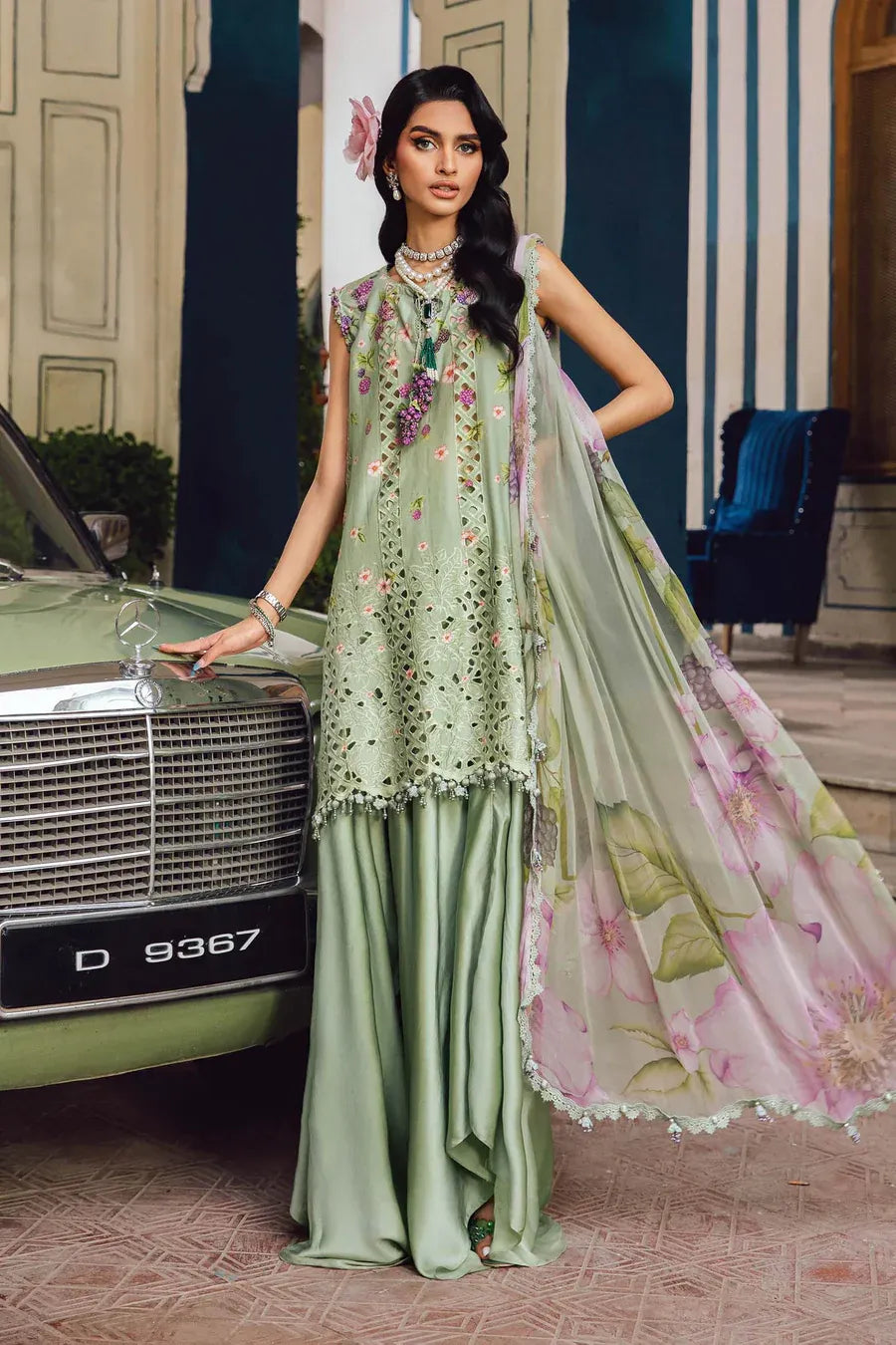 MARIA B Mprints Fall Winter Collection 2025 | MPT-2706-A