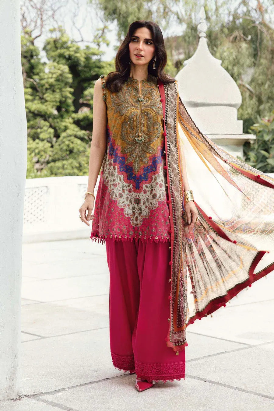 MARIA B Mprints Fall Winter Collection 2025 | MPT-2710-A