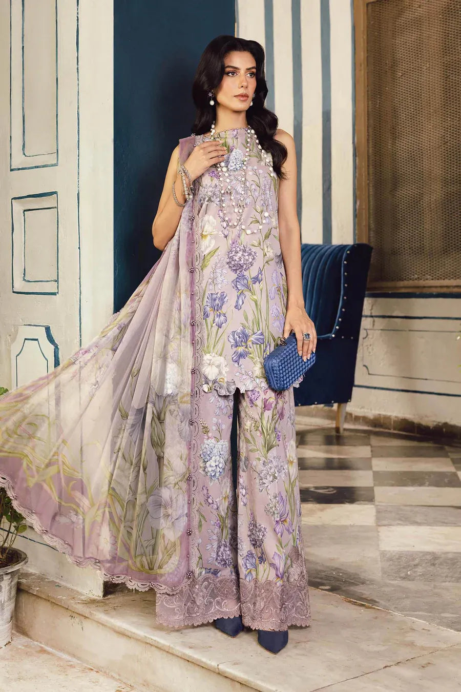 MARIA B Mprints Fall Winter Collection 2025 | MPT-2708-A