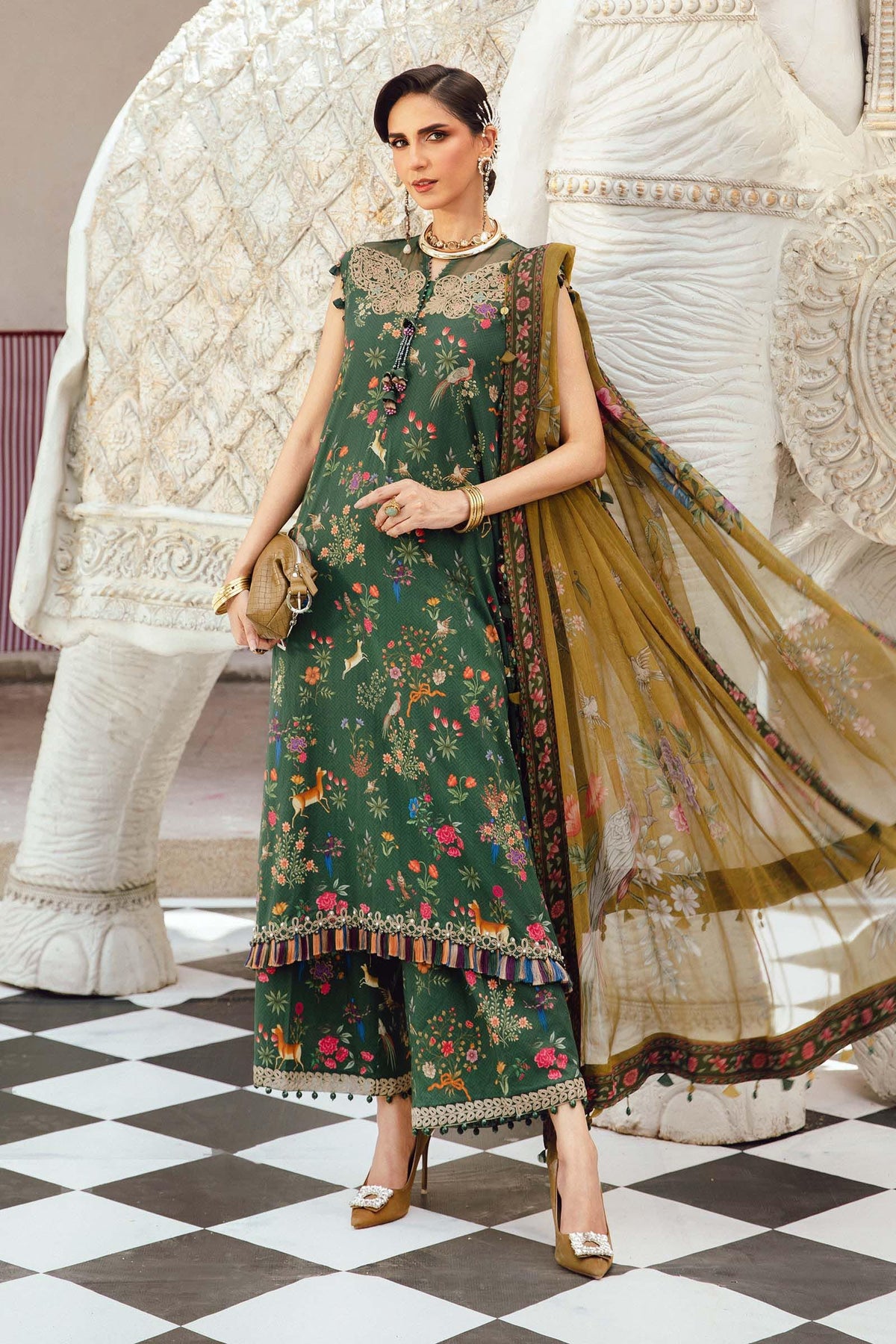 MARIA B Mprints Fall Winter Collection 2025 | MPT-2707-A