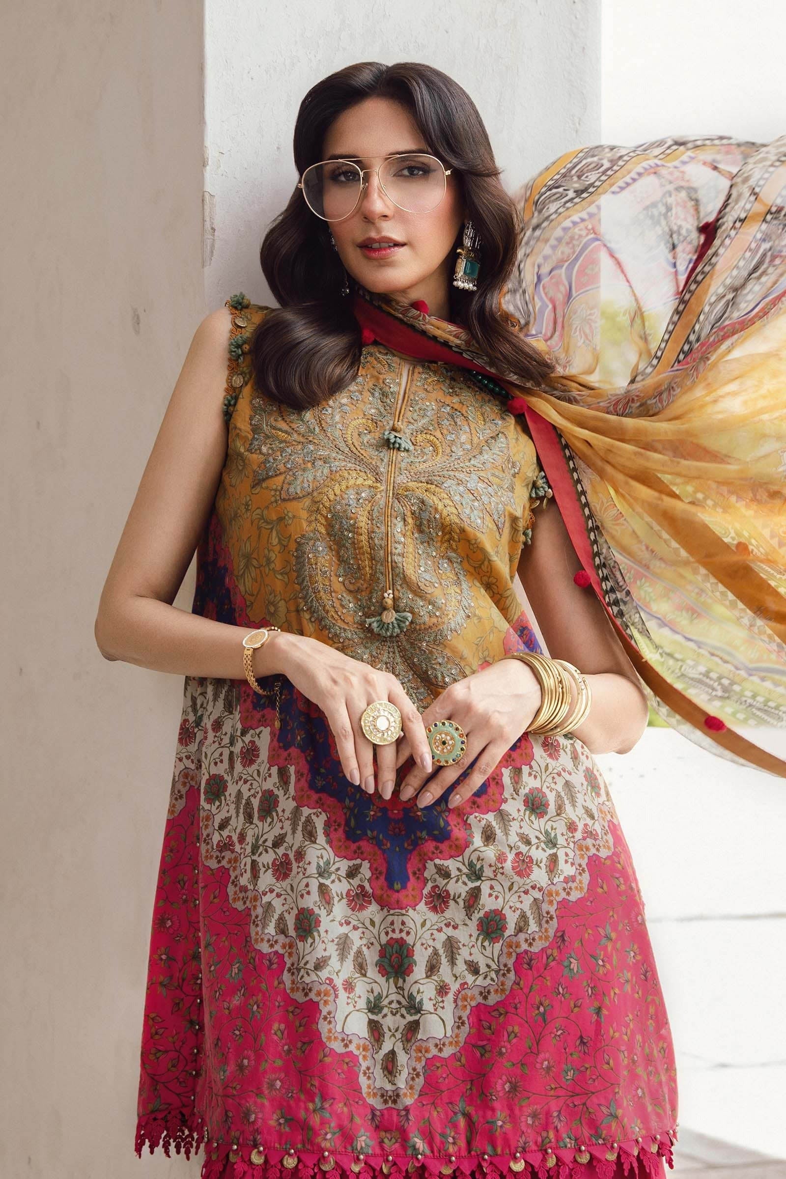 MARIA B Mprints Fall Winter Collection 2025 | MPT-2710-A