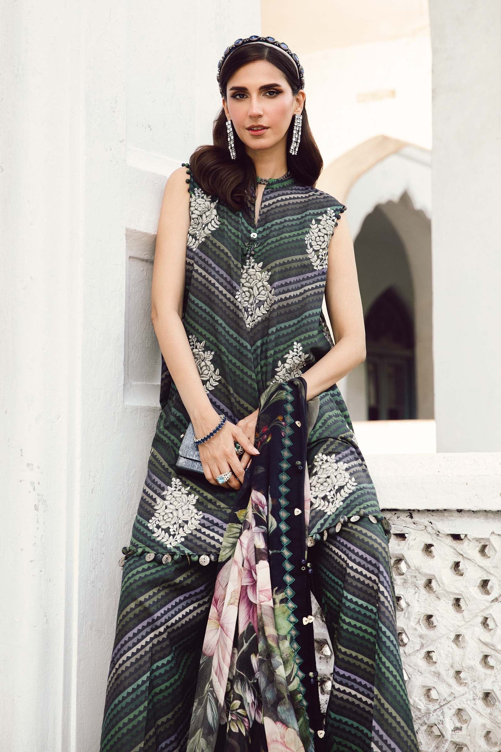MARIA B Mprints Fall Winter Collection 2025 | MPT-2705-A