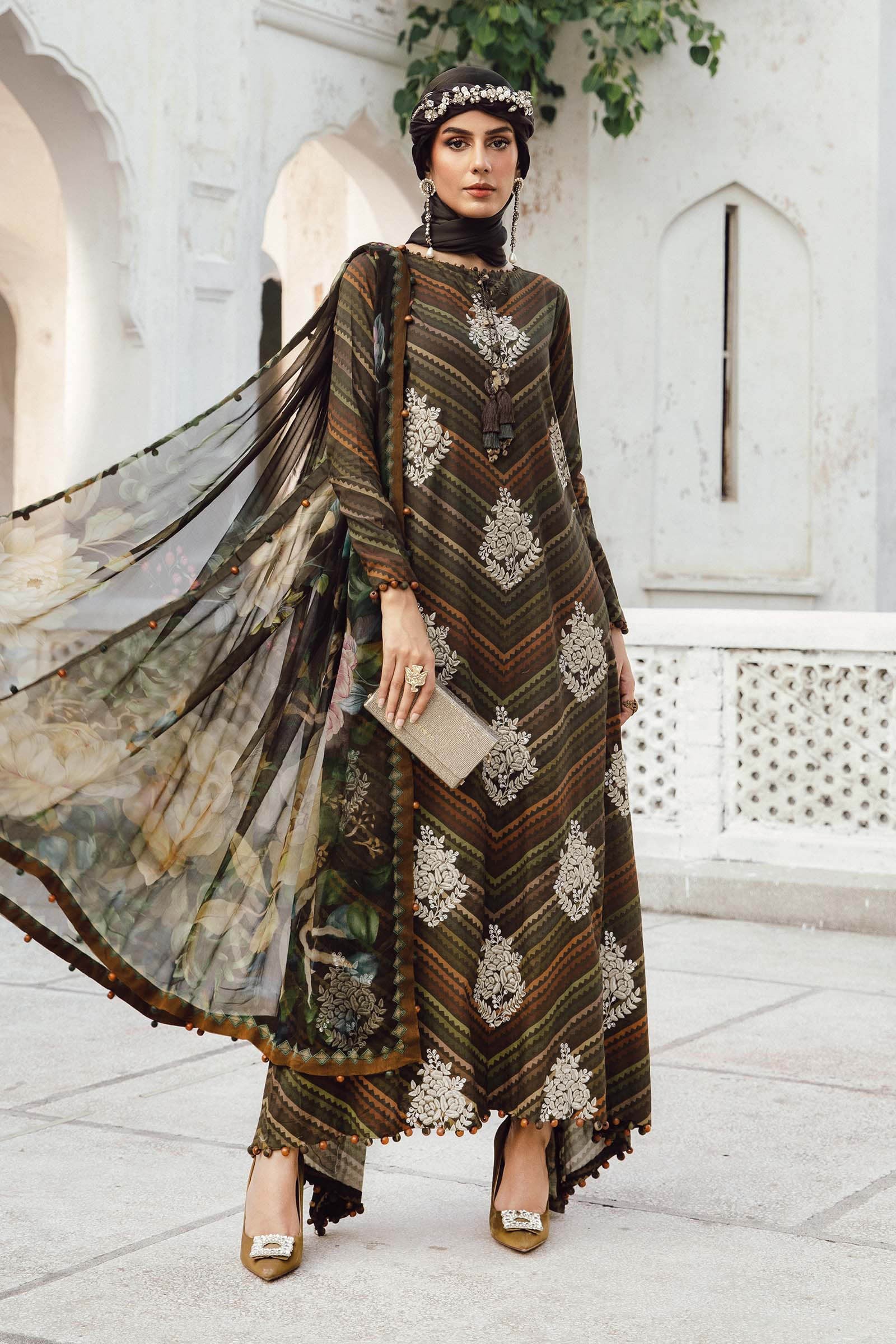 MARIA B Mprints Fall Winter Collection 2025 | MPT-2705-B