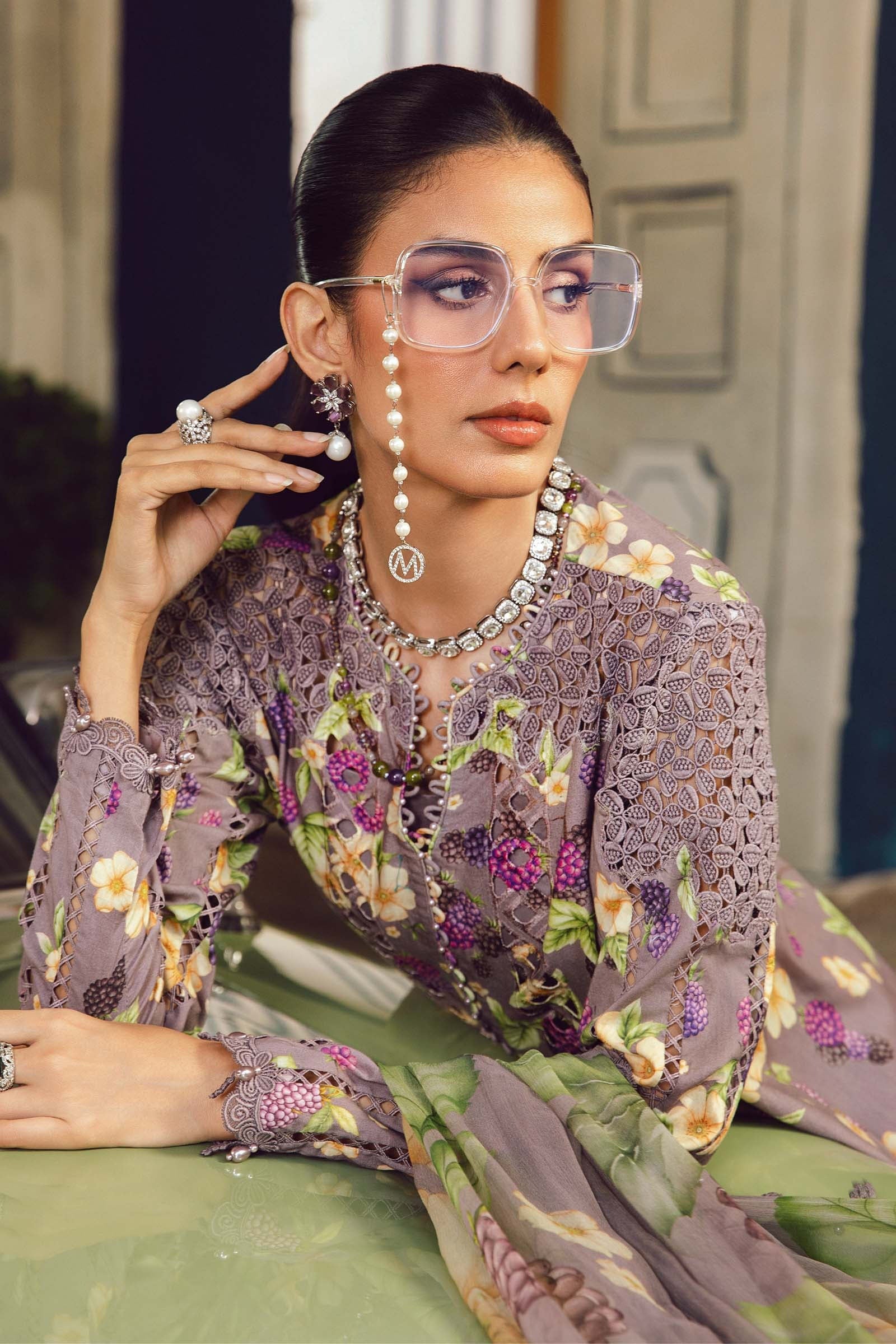 MARIA B Mprints Fall Winter Collection 2025 | MPT-2706-B