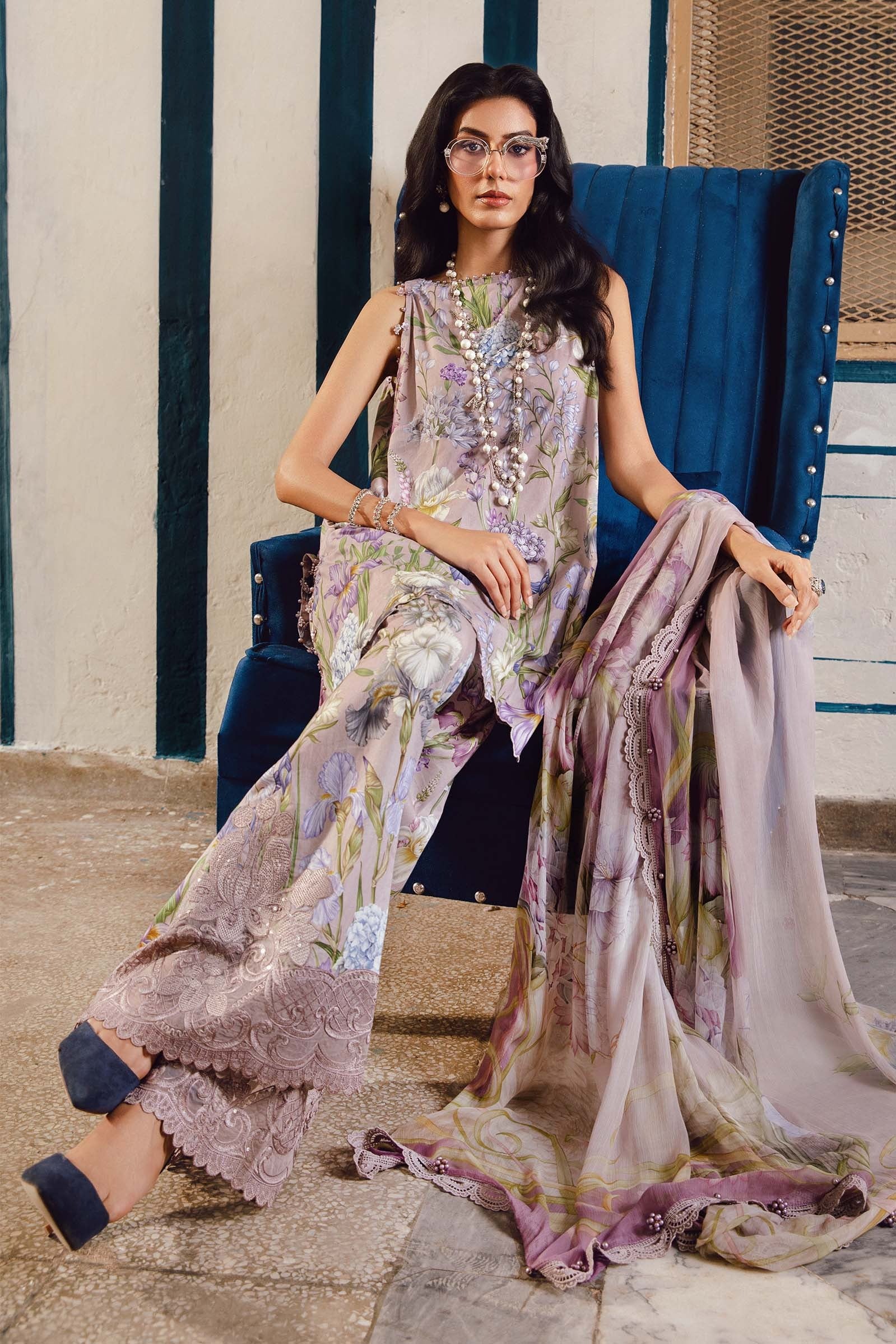 MARIA B Mprints Fall Winter Collection 2025 | MPT-2708-A