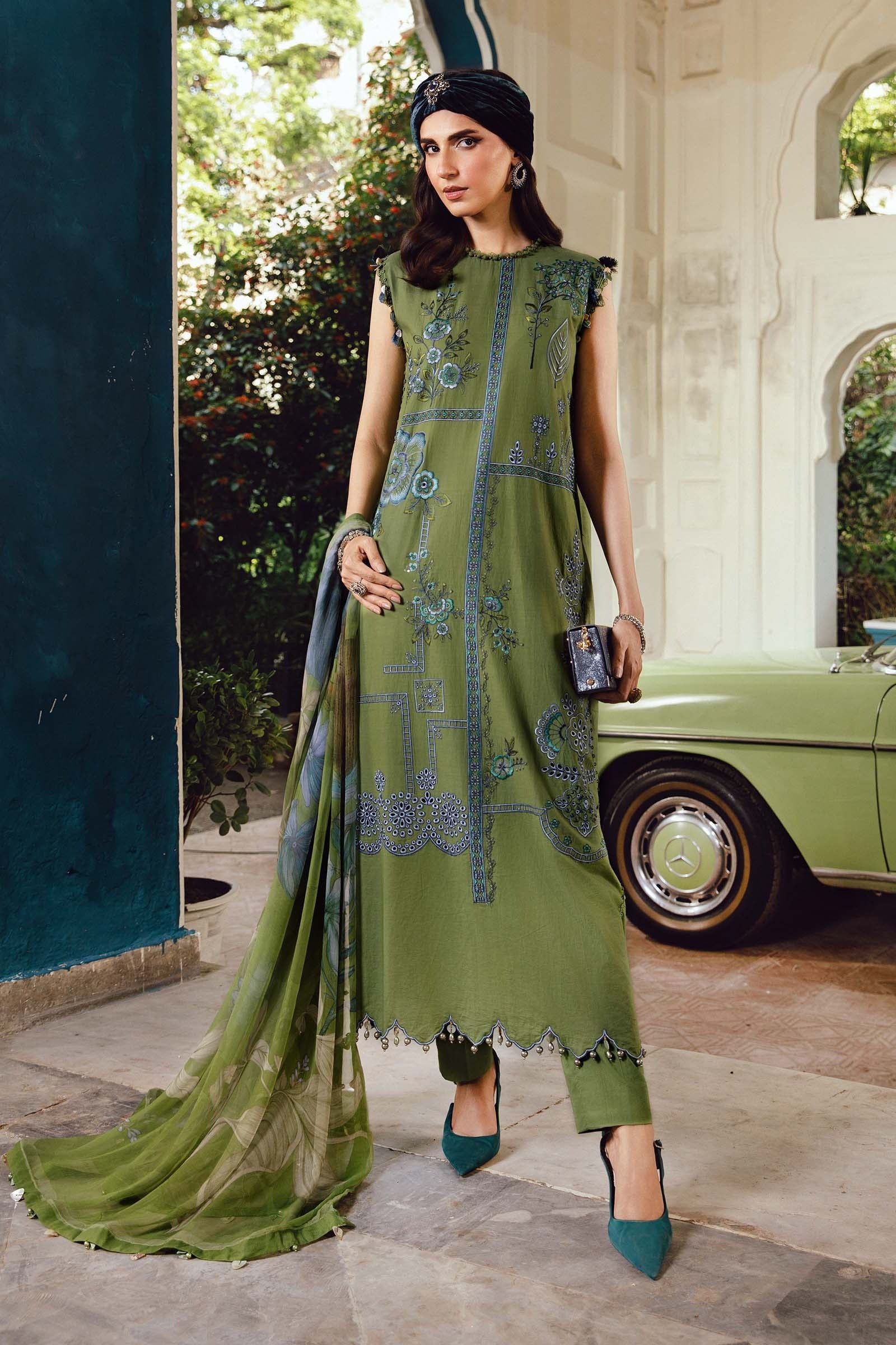 MARIA B Mprints Fall Winter Collection 2025 | MPT-2701-A
