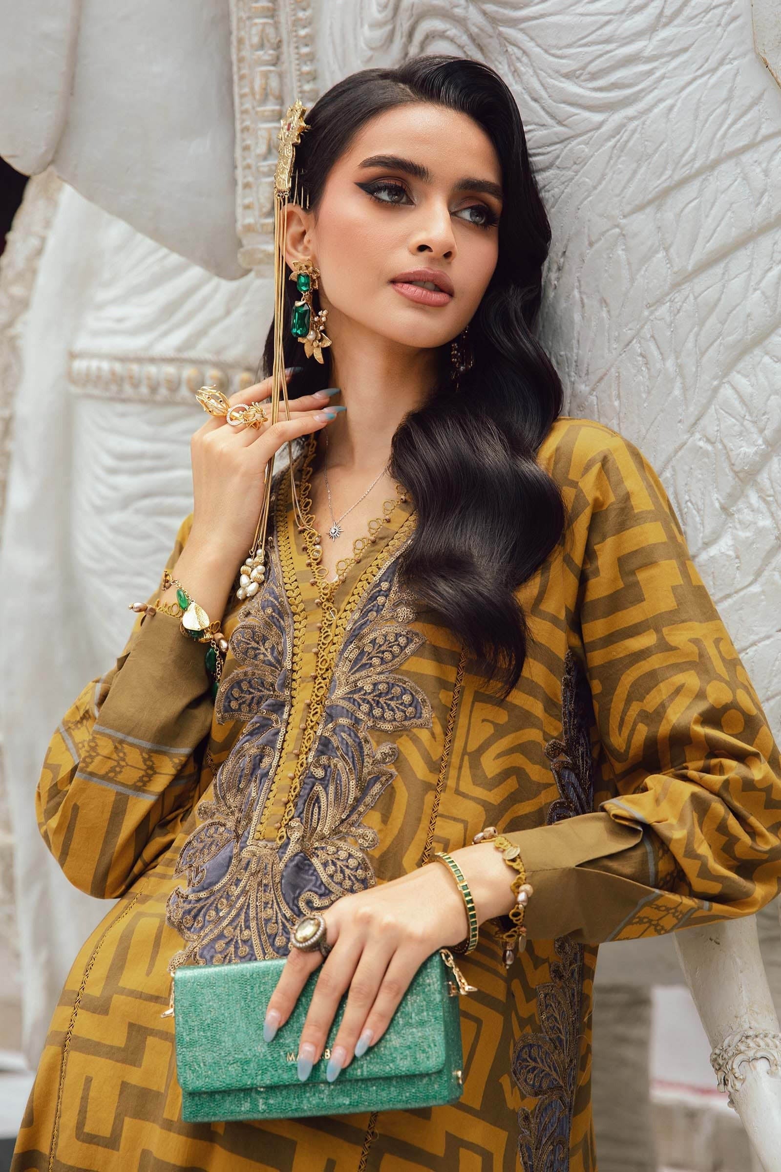 MARIA B Mprints Fall Winter Collection 2025 | MPT-2703-A