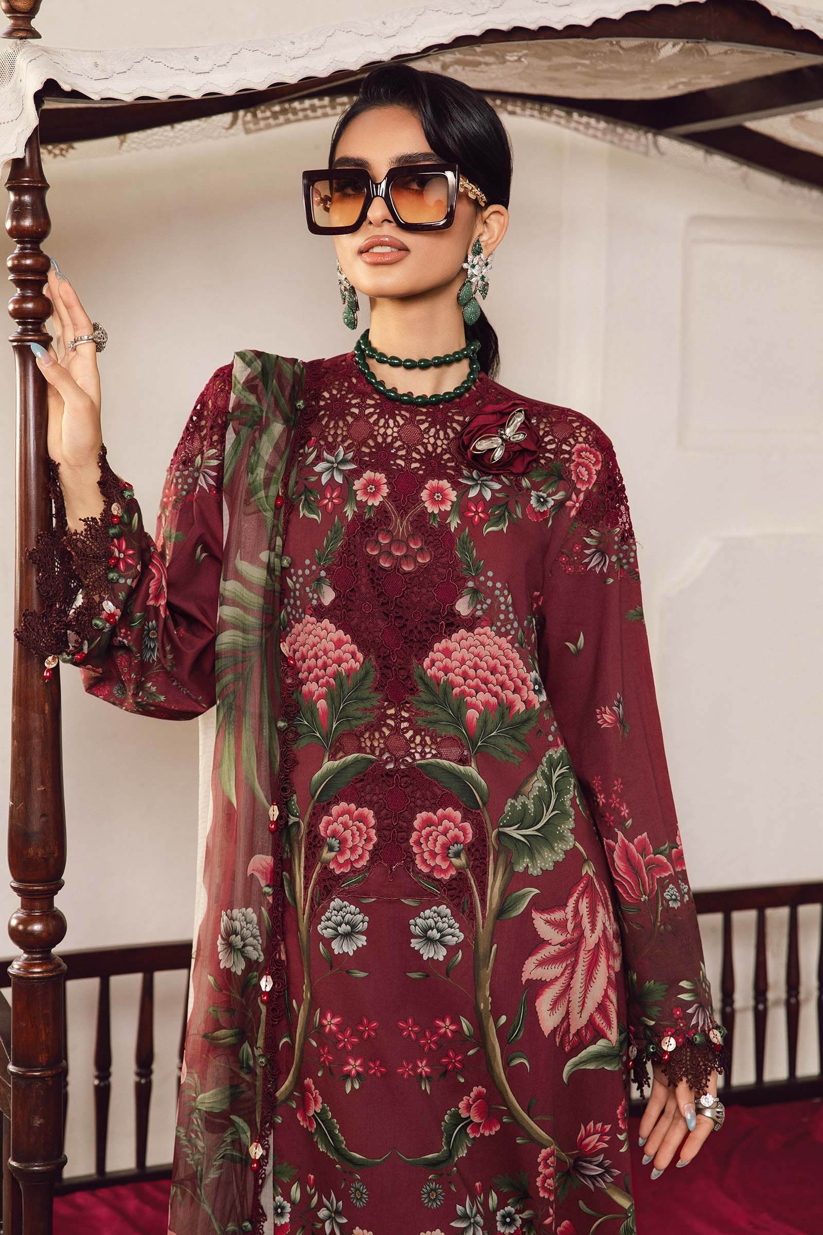 MARIA B Mprints Fall Winter Collection 2025 | MPT-2709-A