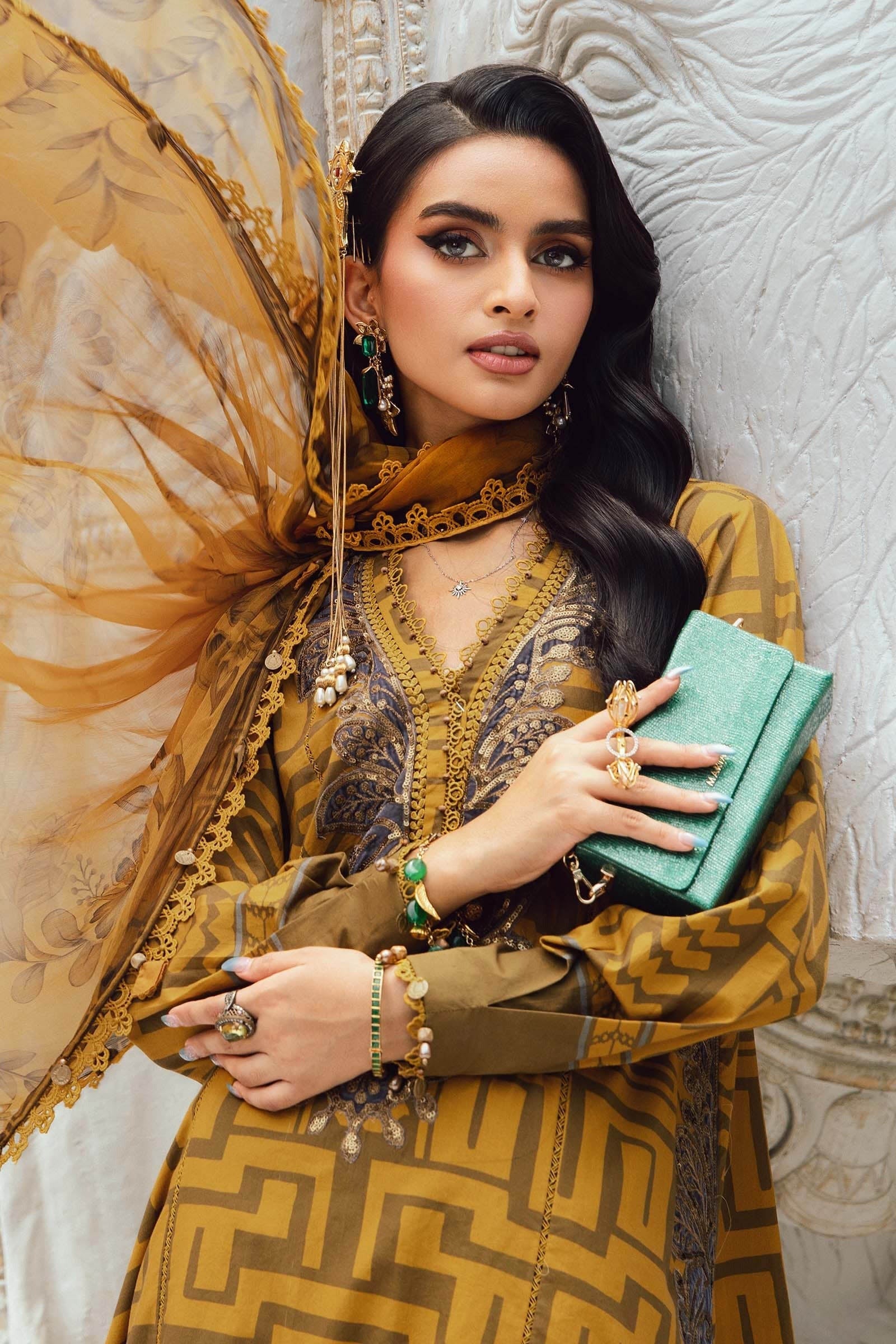 MARIA B Mprints Fall Winter Collection 2025 | MPT-2703-A