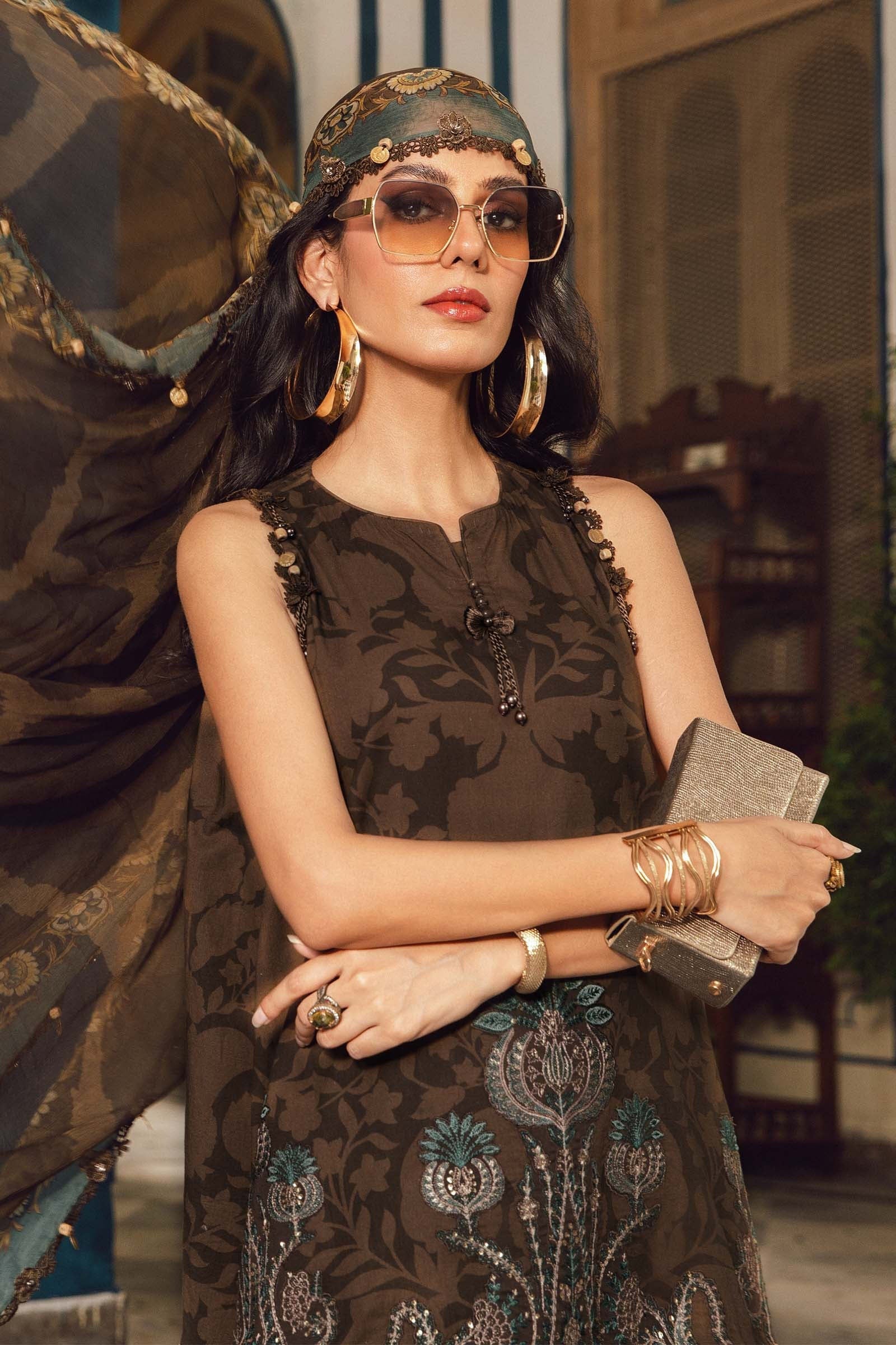 MARIA B Mprints Fall Winter Collection 2025 | MPT-2704-A