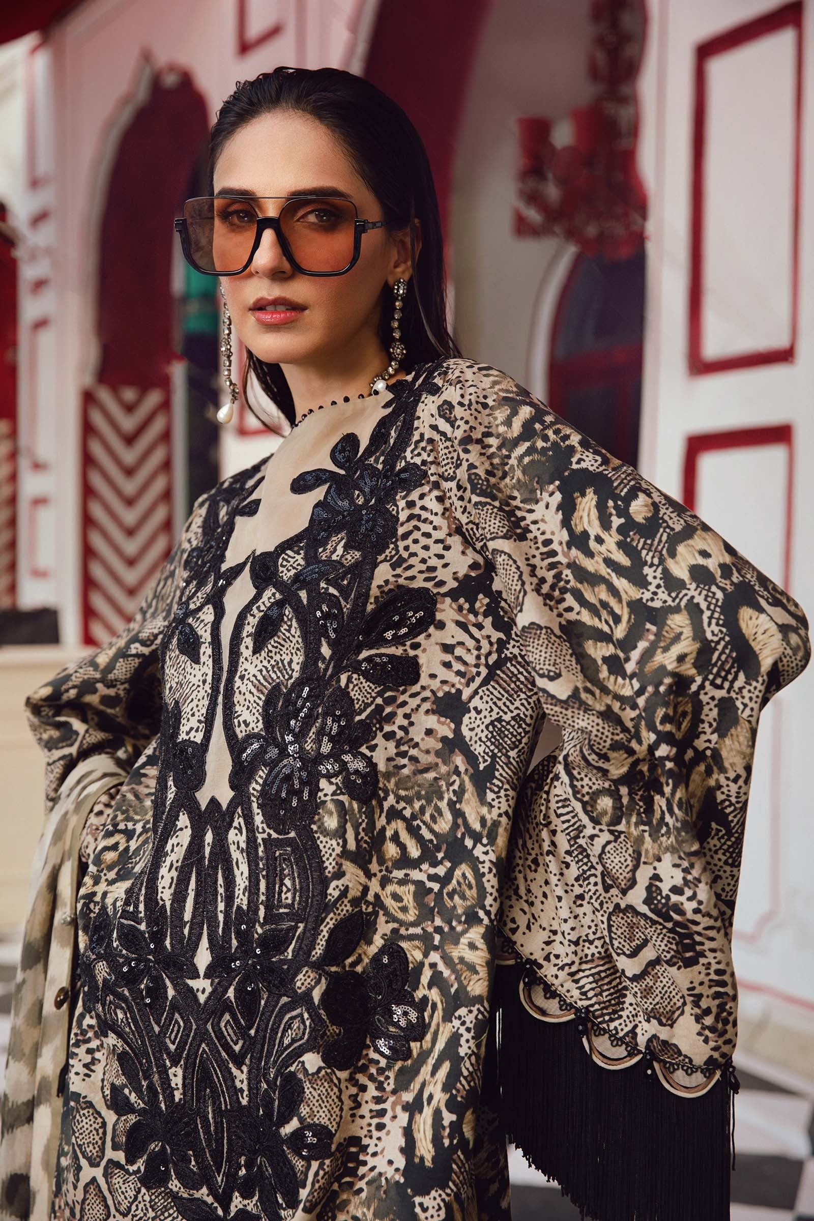 MARIA B Mprints Fall Winter Collection 2025 | MPT-2702-B
