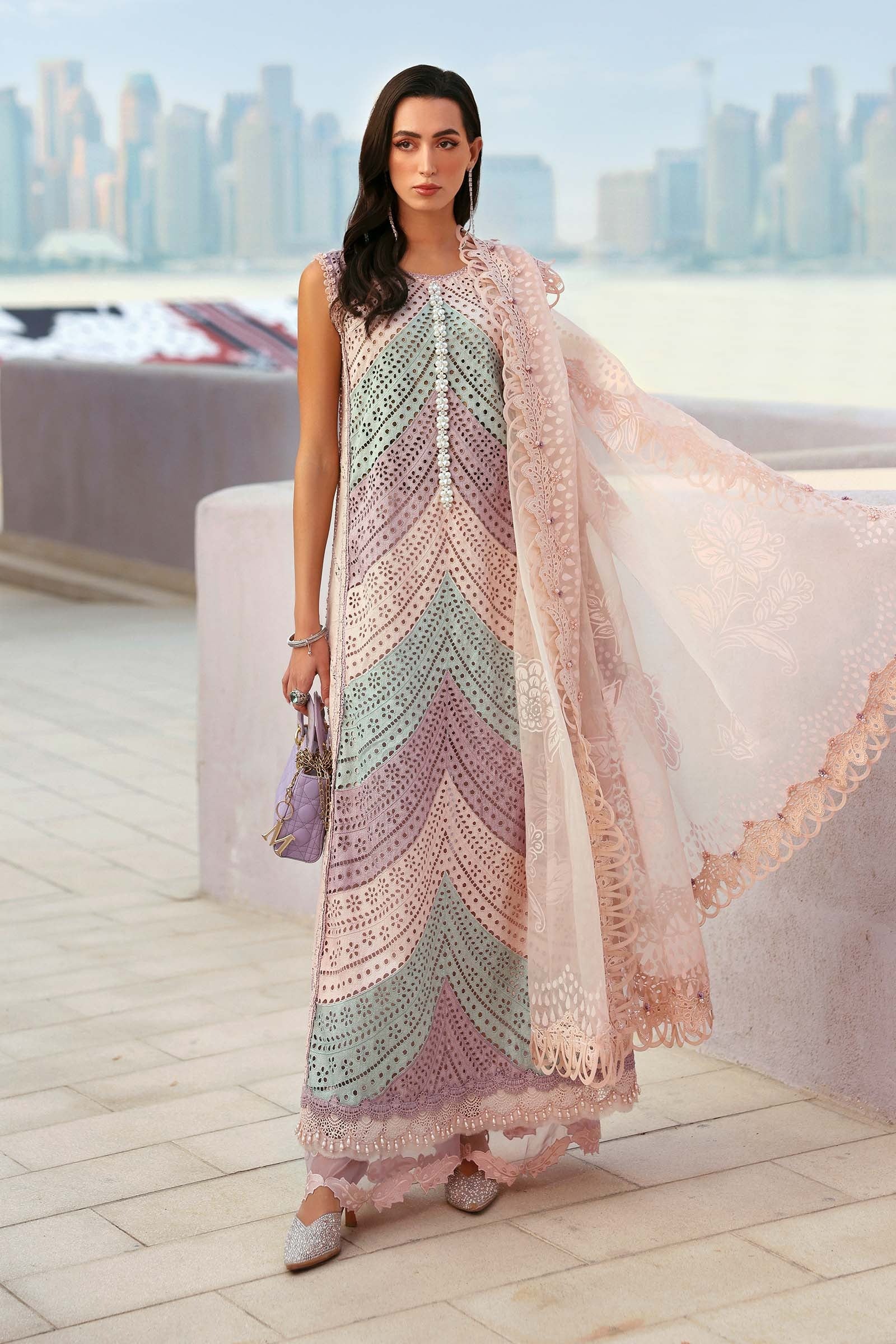 Maria B Eid Lawn 2026 D-2612-B