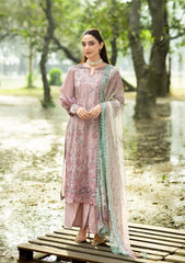 Elaf Premium Print Chikankari Lawn Unstitched 3PC Suit – ERC-8A Sahaa
