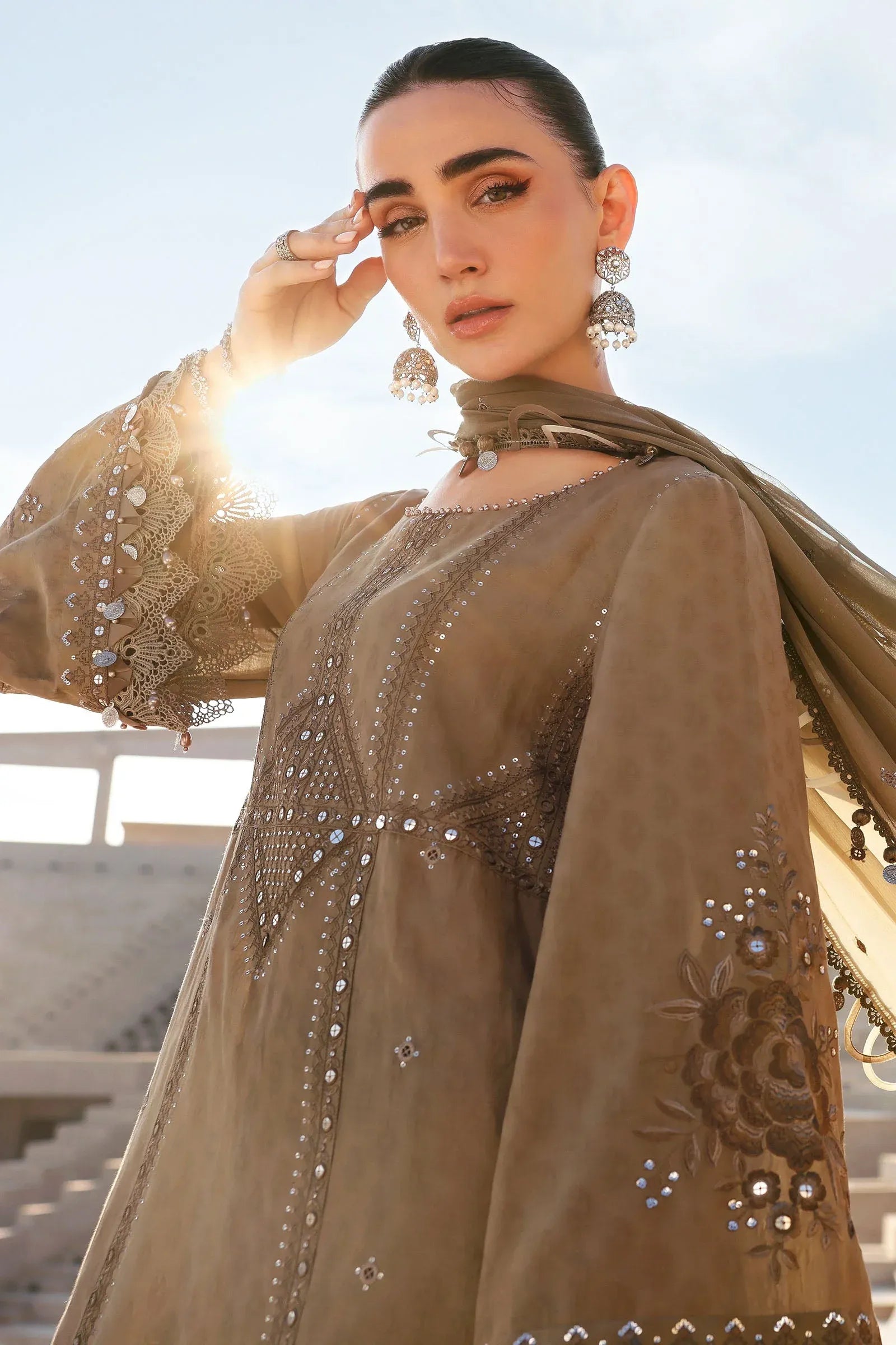 Maria B Eid Lawn 2026  D-2602-A