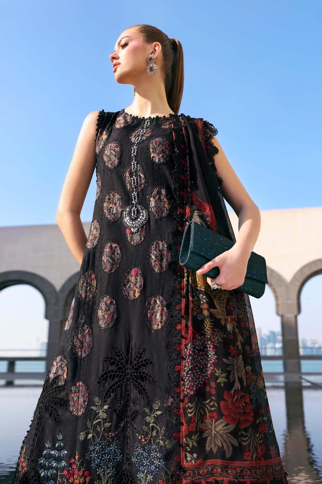 Maria B Eid Lawn 2026 D-2605-B