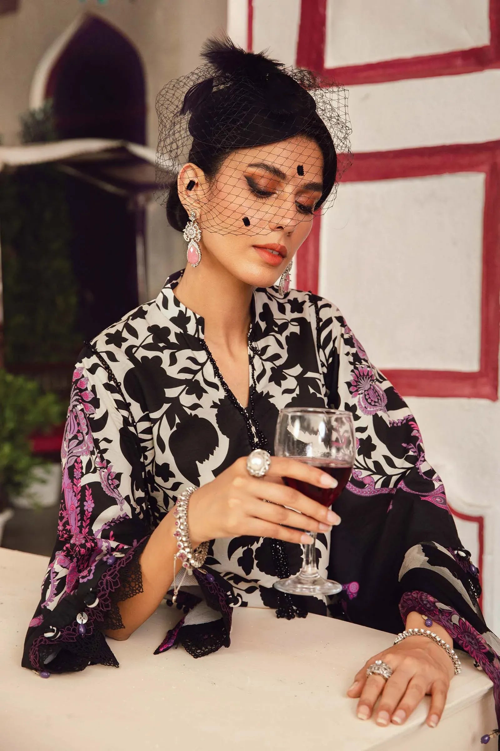 MARIA B Mprints Fall Winter Collection 2025 | MPT-2704-B