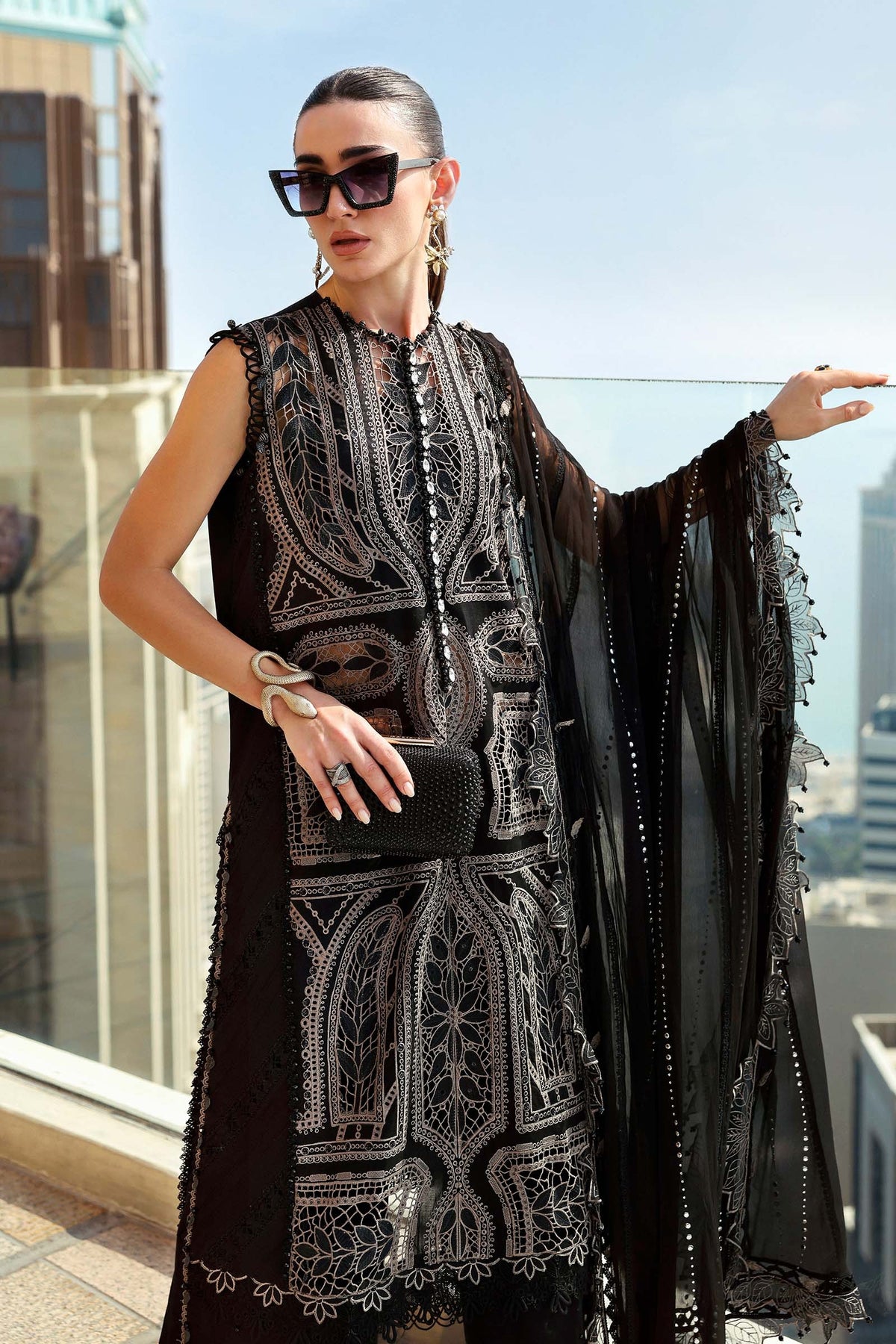 Maria B Eid Lawn 2026 D-2608-B