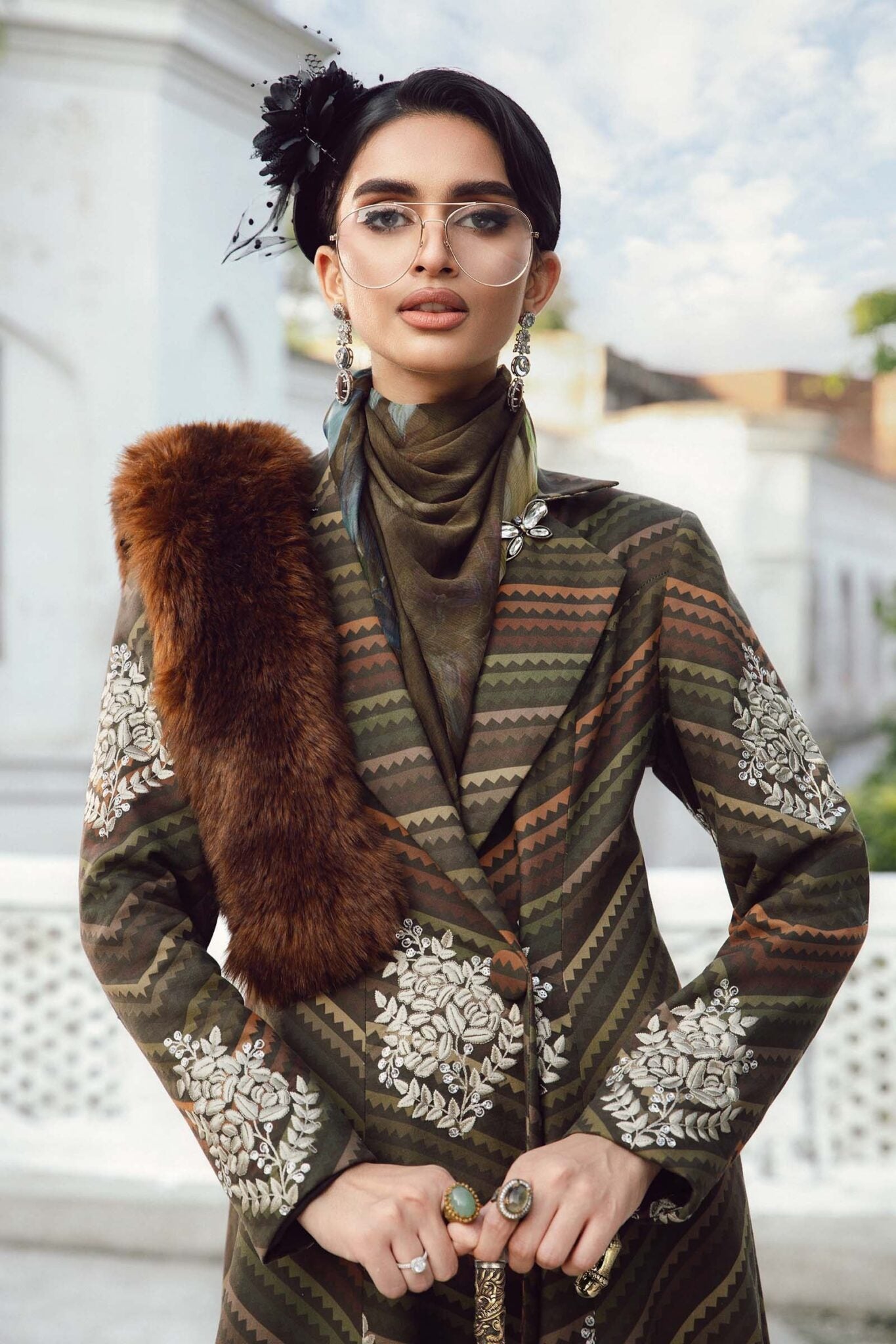 MARIA B Mprints Fall Winter Collection 2025 | MPT-2705-B