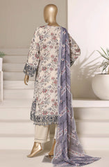 Sadabahar Signature Embroidered Stitched 3 Piece Suit - D-03 - SBD26VOL - Fawn - Festive Collection