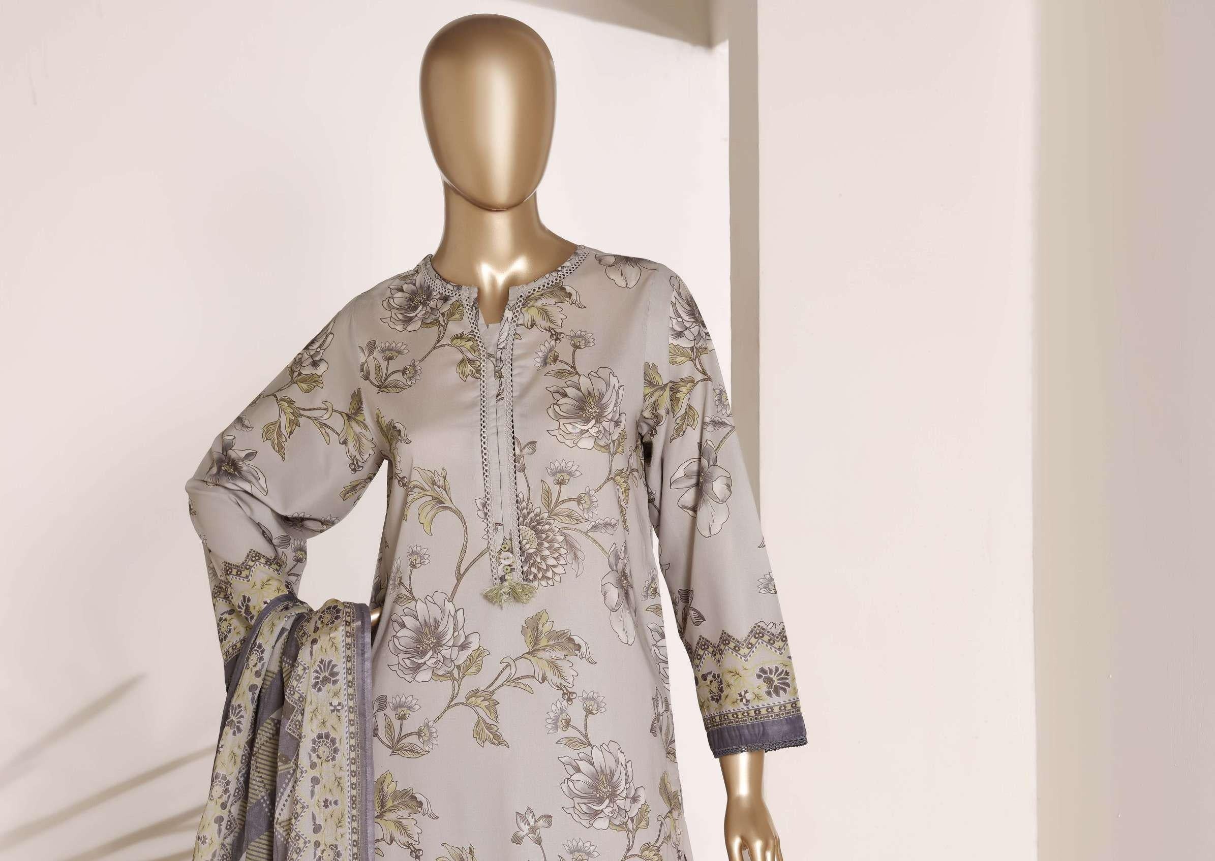 Sada Bahar  Stitch 3 PC Printed Lawn